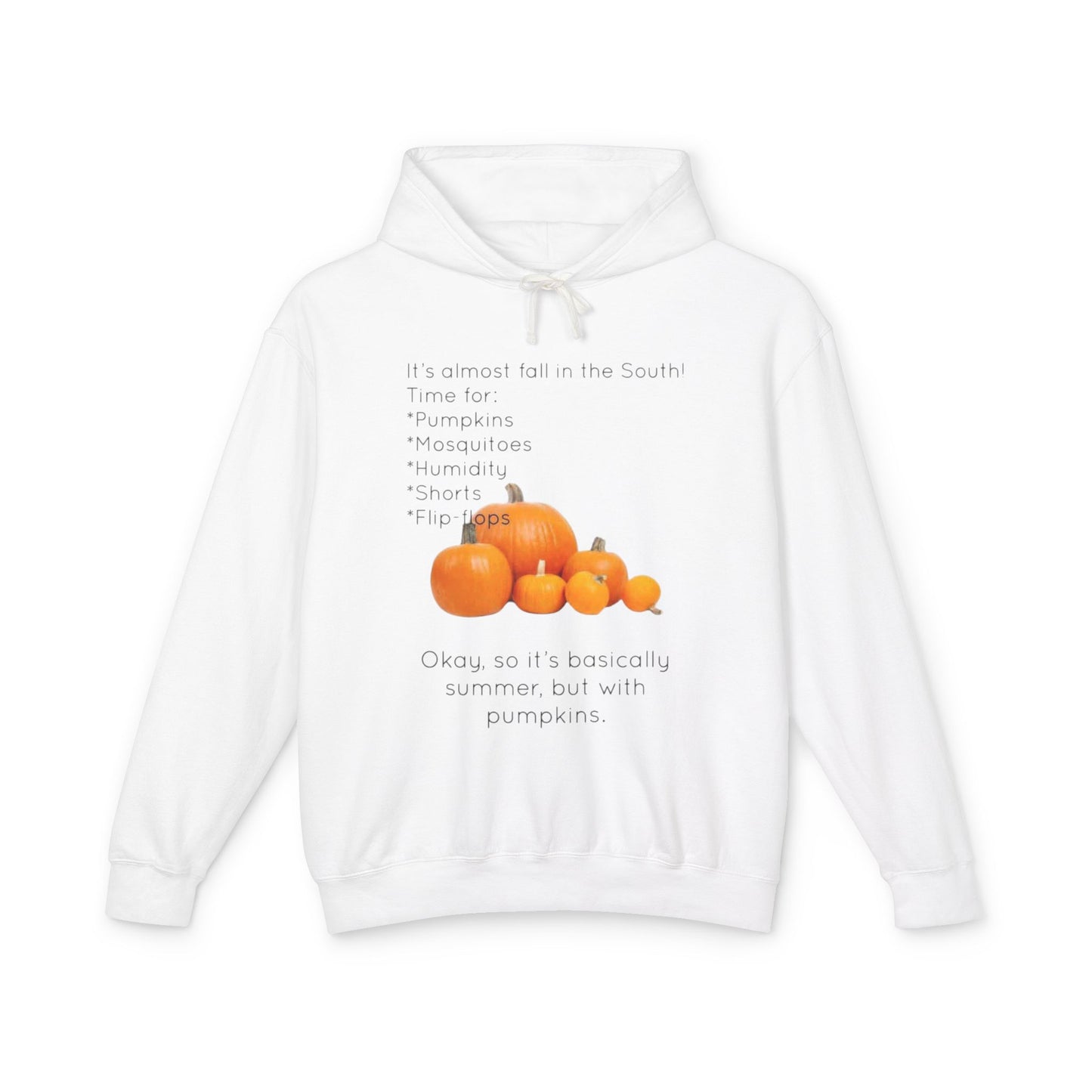 Fall In The South Unisex Lightweight Hoodie