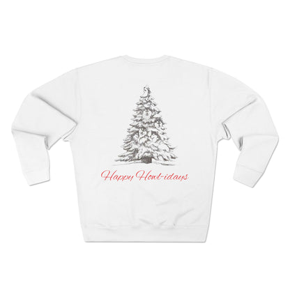 Happy Howl-idays Unisex Crewneck Sweatshirt