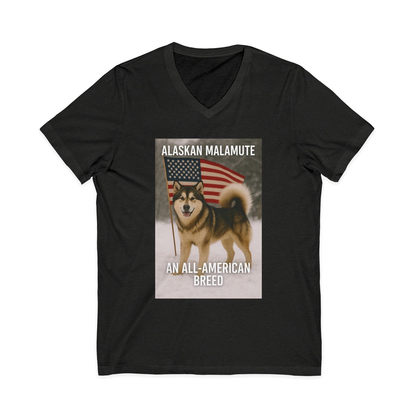 All-American Breed Unisex Short Sleeve V-Neck Tee