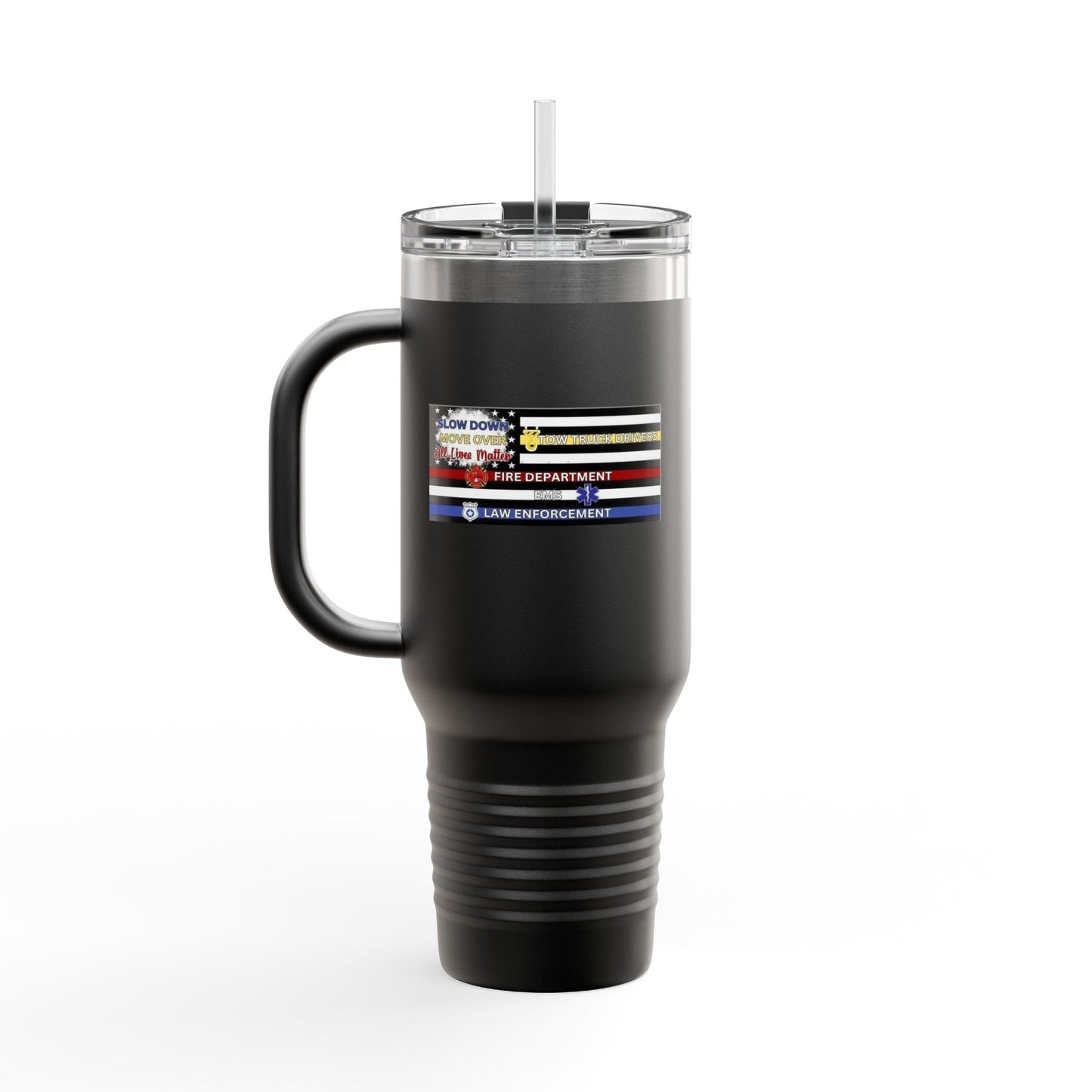 Sow Down Move Over Flag Insulated Travel Mug