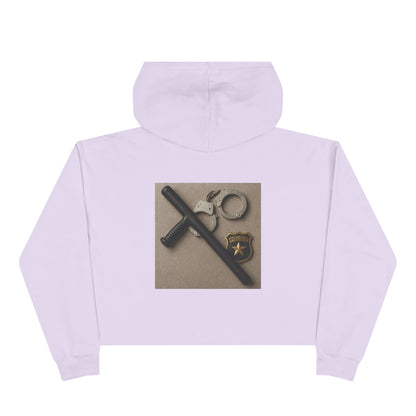 Law Enforcement Appreciation Women's Crop Hoodie