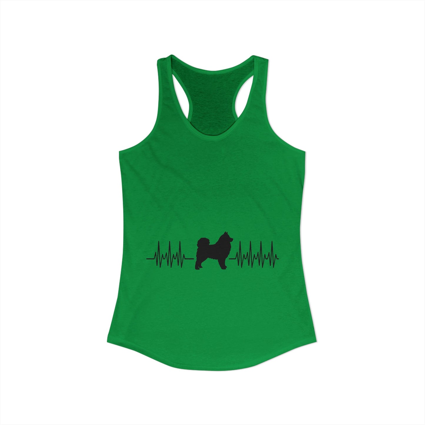 My Heart Beats For Samoyeds Women's Racerback Tank