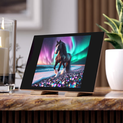 Midnight Magic Ceramic Photo Tile