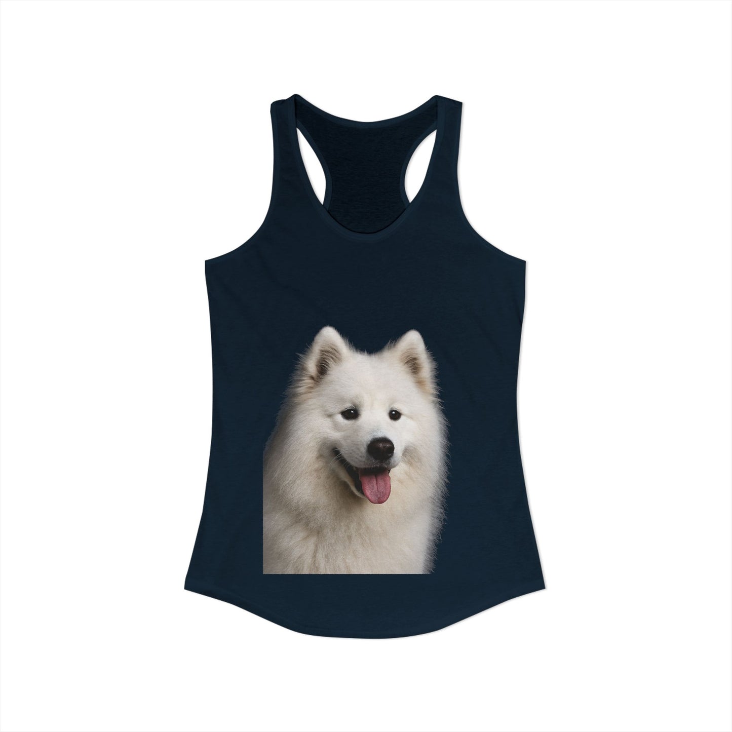 Samoyed Head Women's Racerback Tank