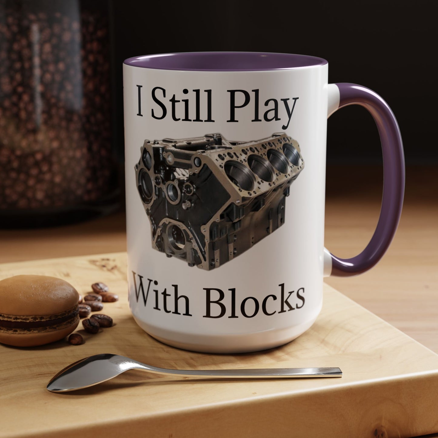 Play With Blocks 2-Tone Coffee Mug