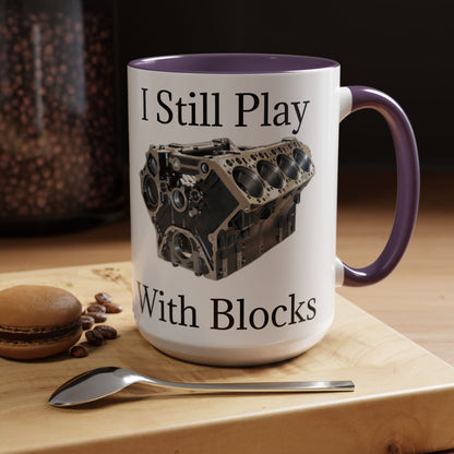 Play With Blocks 2-Tone Coffee Mug