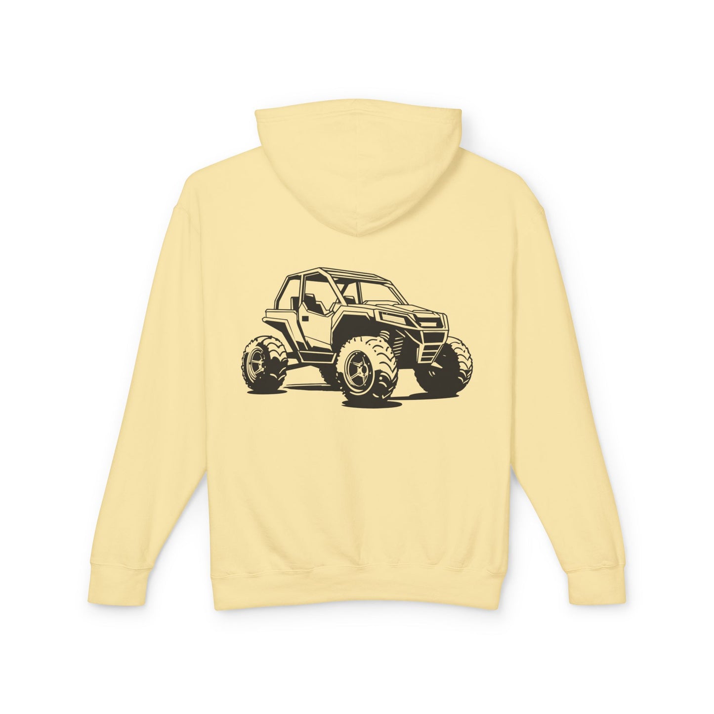 Off The Beaten Path Side By Side Unisex Lightweight Hoodie