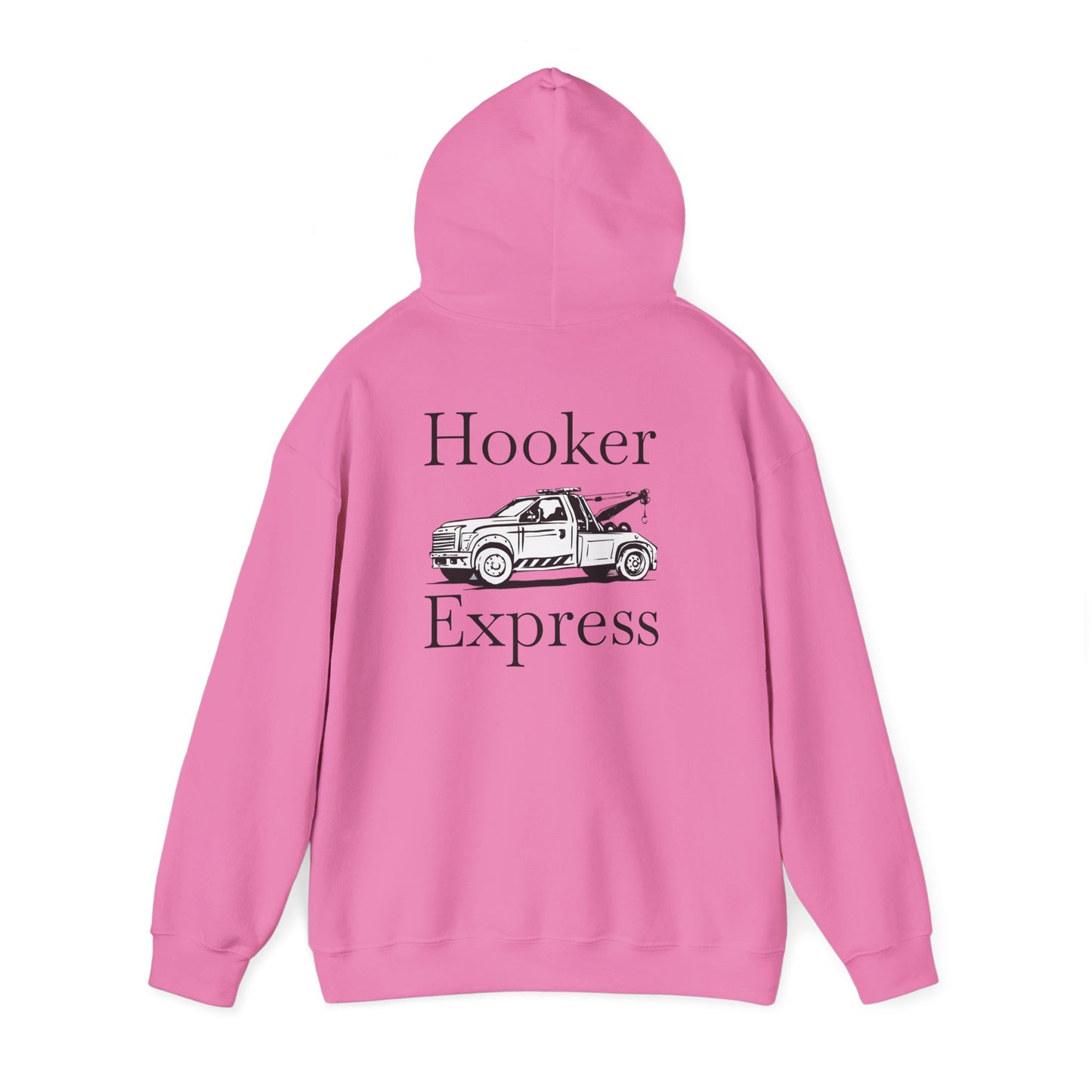 H**ker Express Wheel Lift Tow Truck Unisex Hoodie