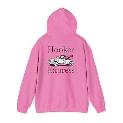 H**ker Express Wheel Lift Tow Truck Unisex Hoodie
