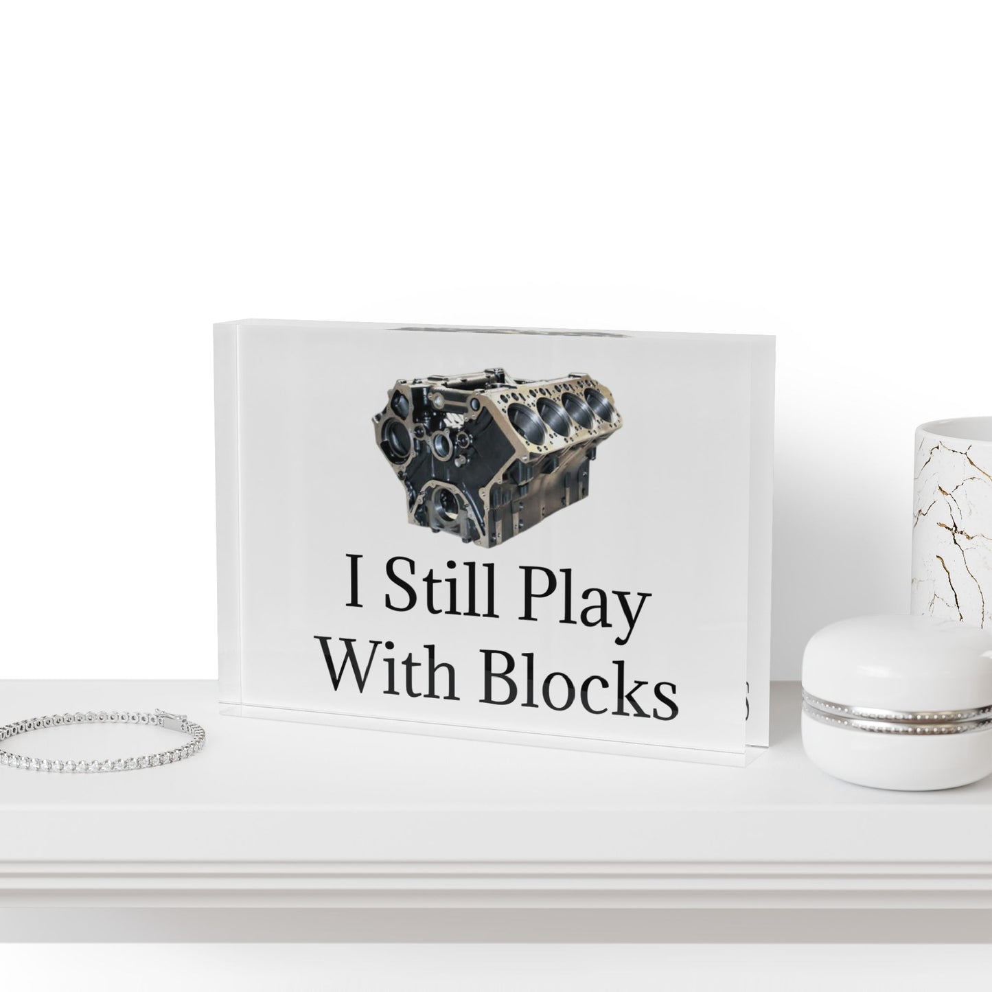 Play With Blocks Acrylic Photo Block
