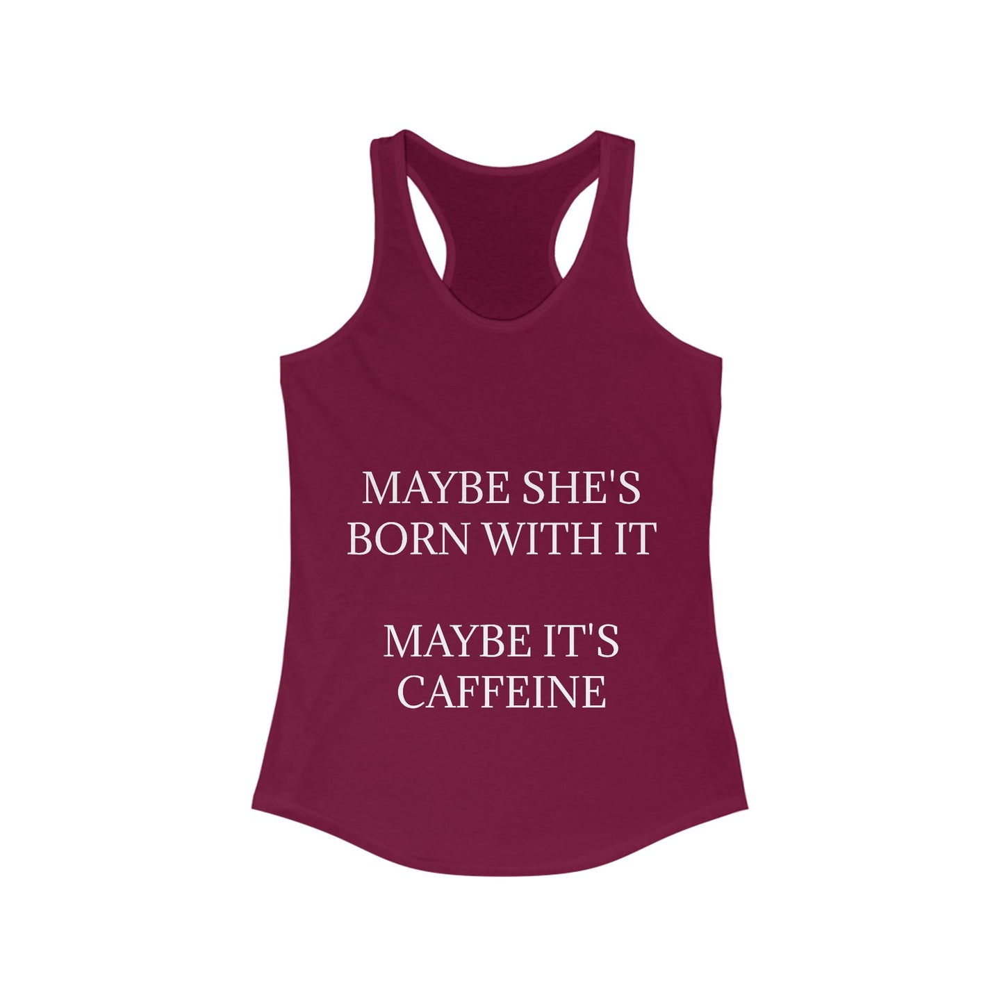 Born With It Women's Racerback Tank