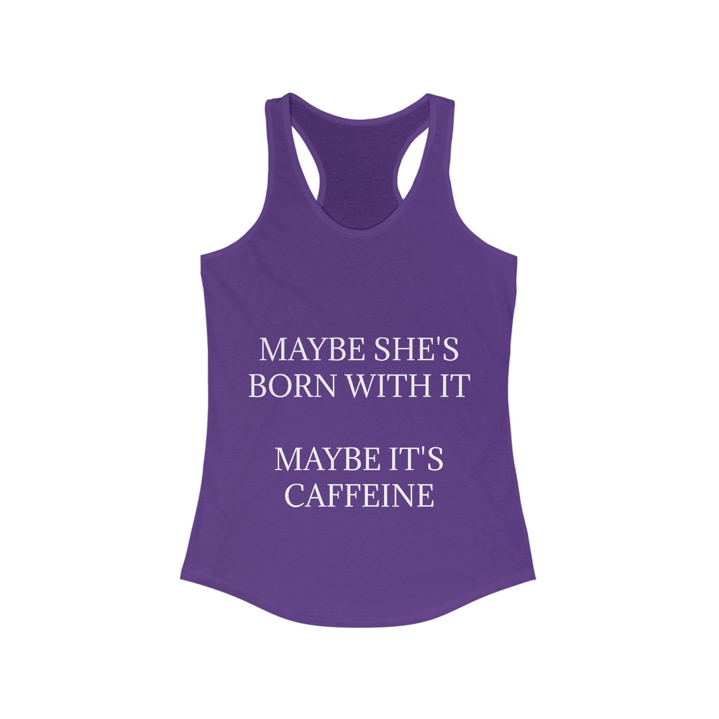 Born With It Women's Racerback Tank