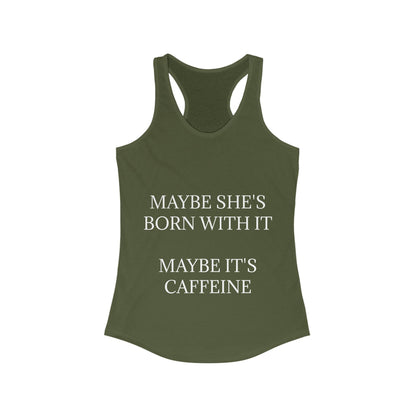 Born With It Women's Racerback Tank