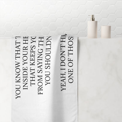 No Filter Mink-Cotton  Beach Towel