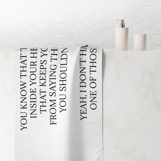 No Filter Mink-Cotton  Beach Towel