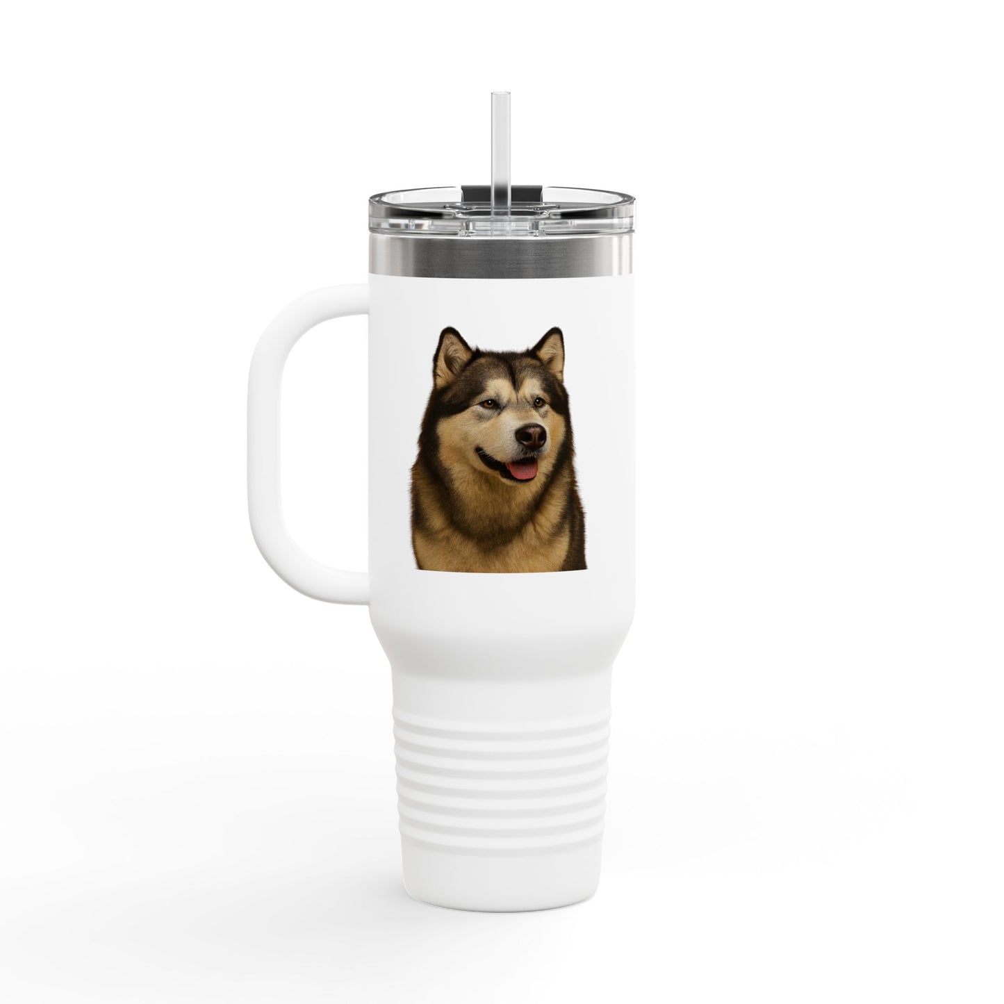 Malamute Head Insulated Travel Mug