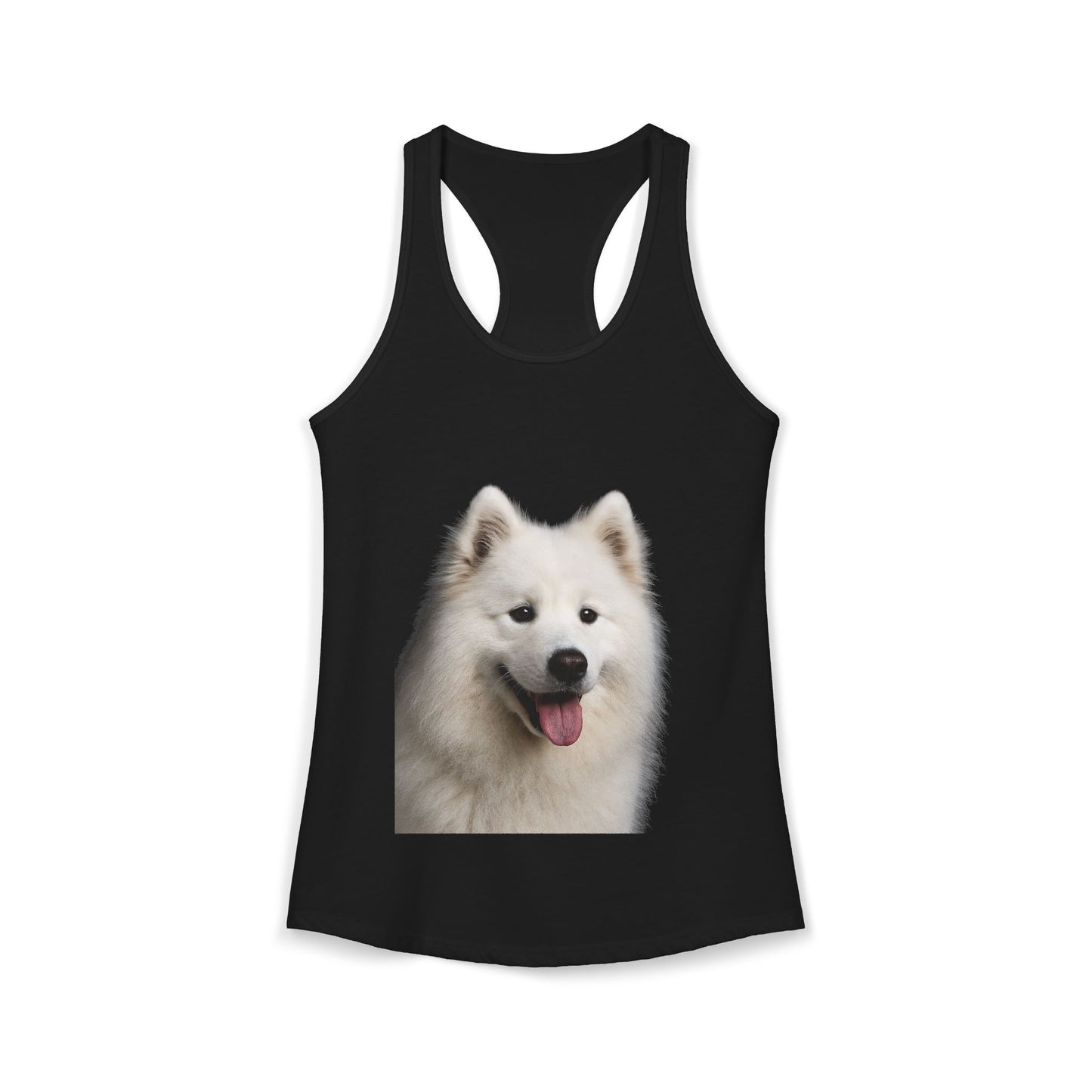 Samoyed Head Women's Racerback Tank