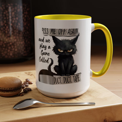 Duct, Duct, Tape 2-Tone Coffee Mug