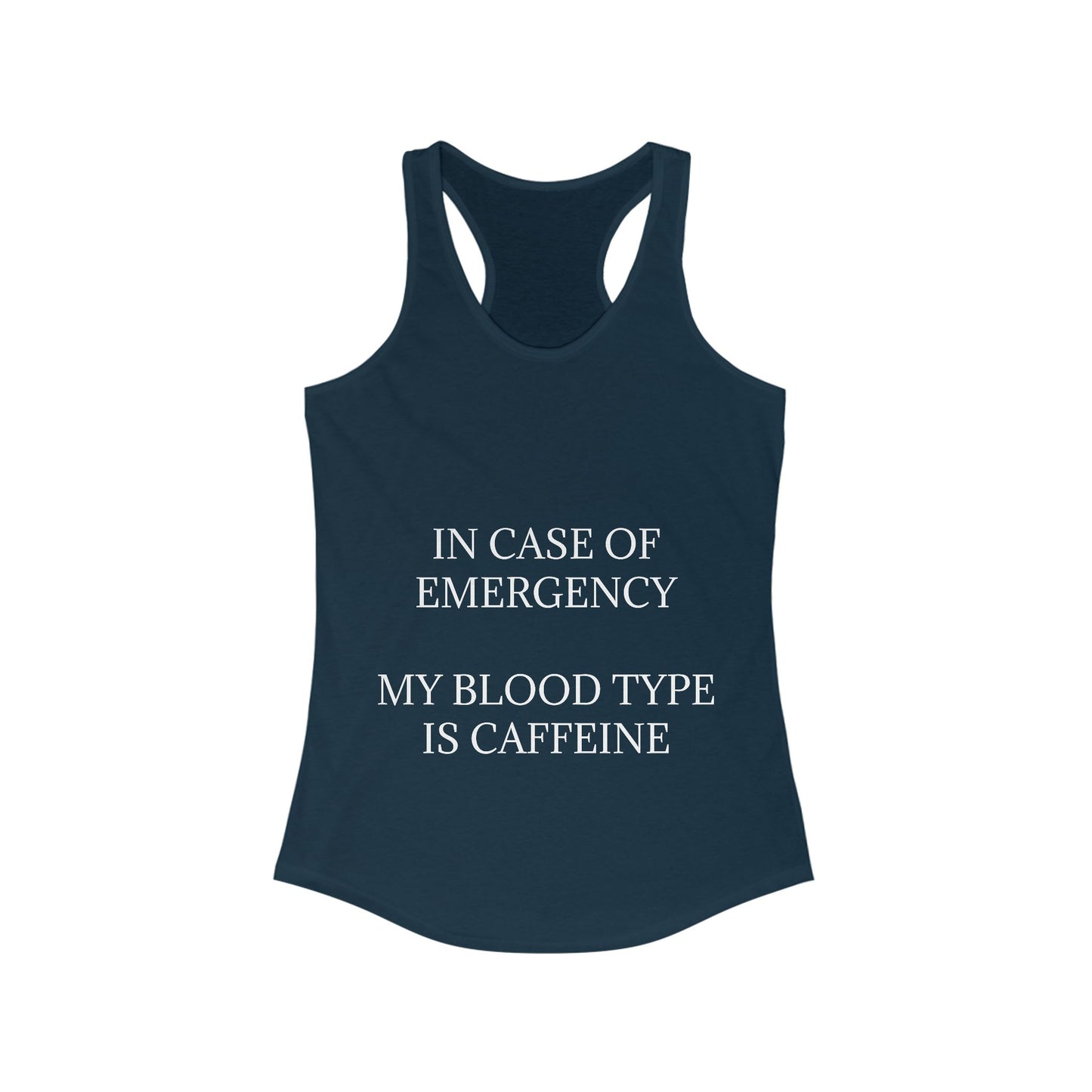 Blood Type Women's Racerback Tank