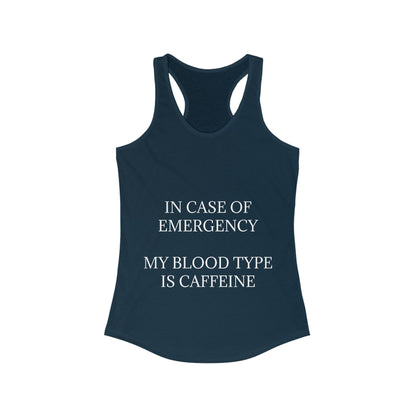 Blood Type Women's Racerback Tank