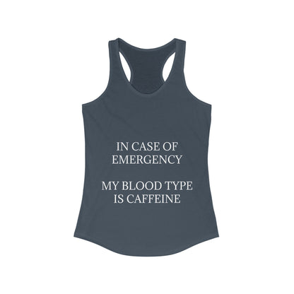 Blood Type Women's Racerback Tank