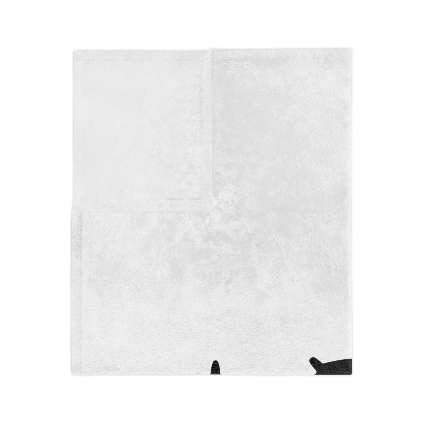 My Heart Beats For Dobermans Velveteen Microfiber Blanket