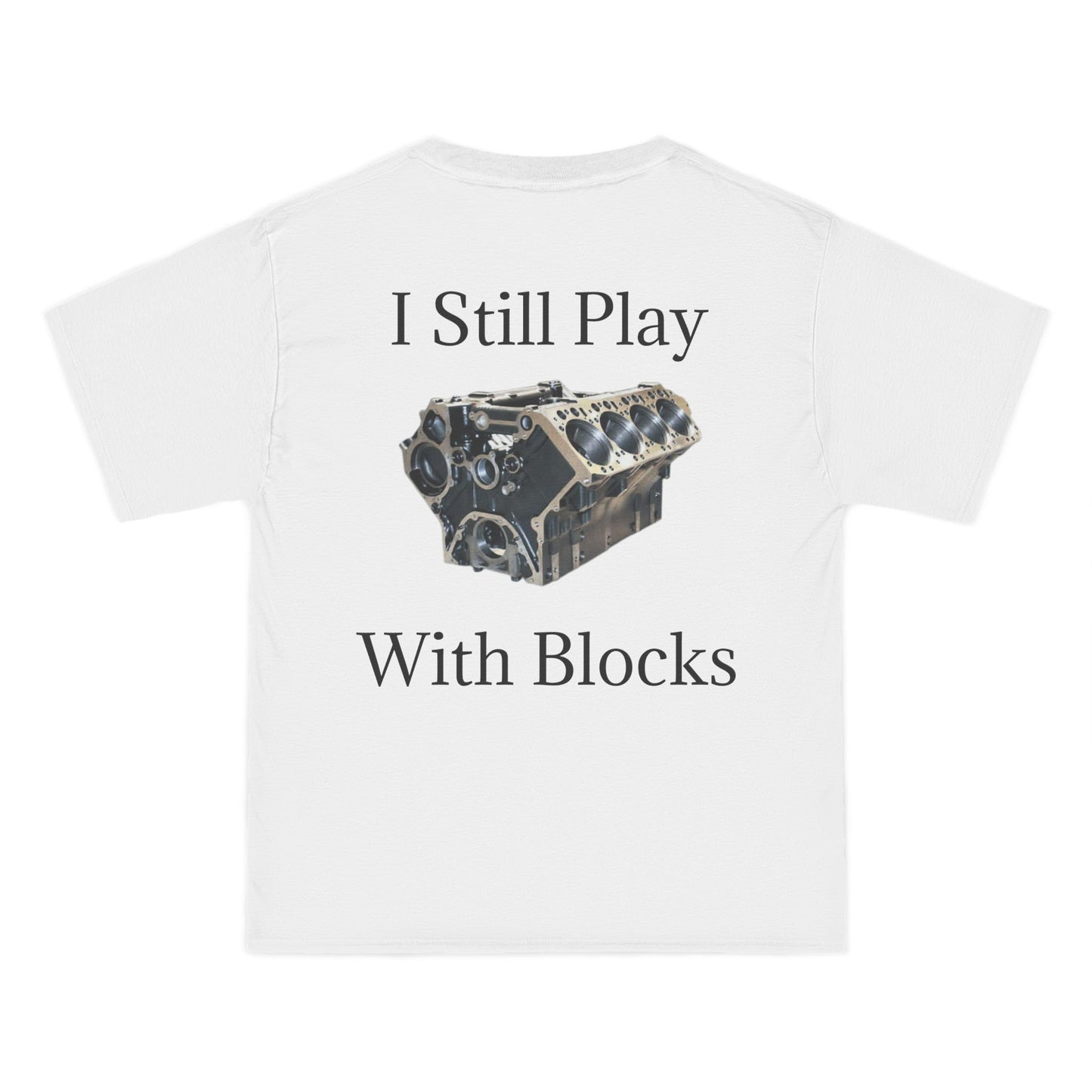 Play With Blocks Men's Short-Sleeve Crewneck Tee
