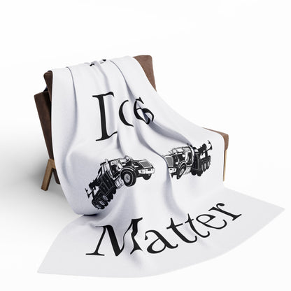 Size Does Matter Arctic Fleece Blanket