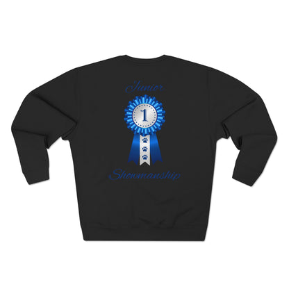Junior Showmanship Unisex Crewneck Sweatshirt