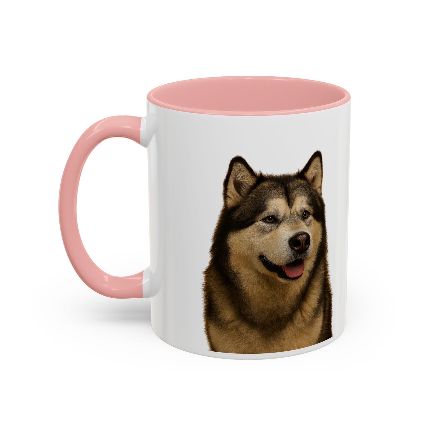 Malamute Head 2-Tone Coffee Mug