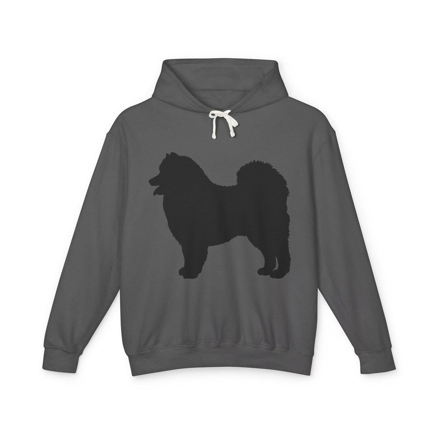 Samoyed Silhouette Unisex Lightweight Hoodie