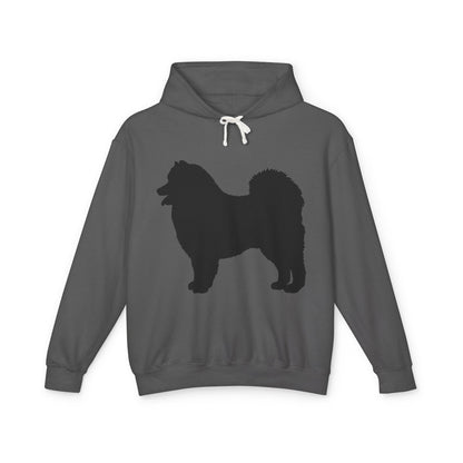 Samoyed Silhouette Unisex Lightweight Hoodie