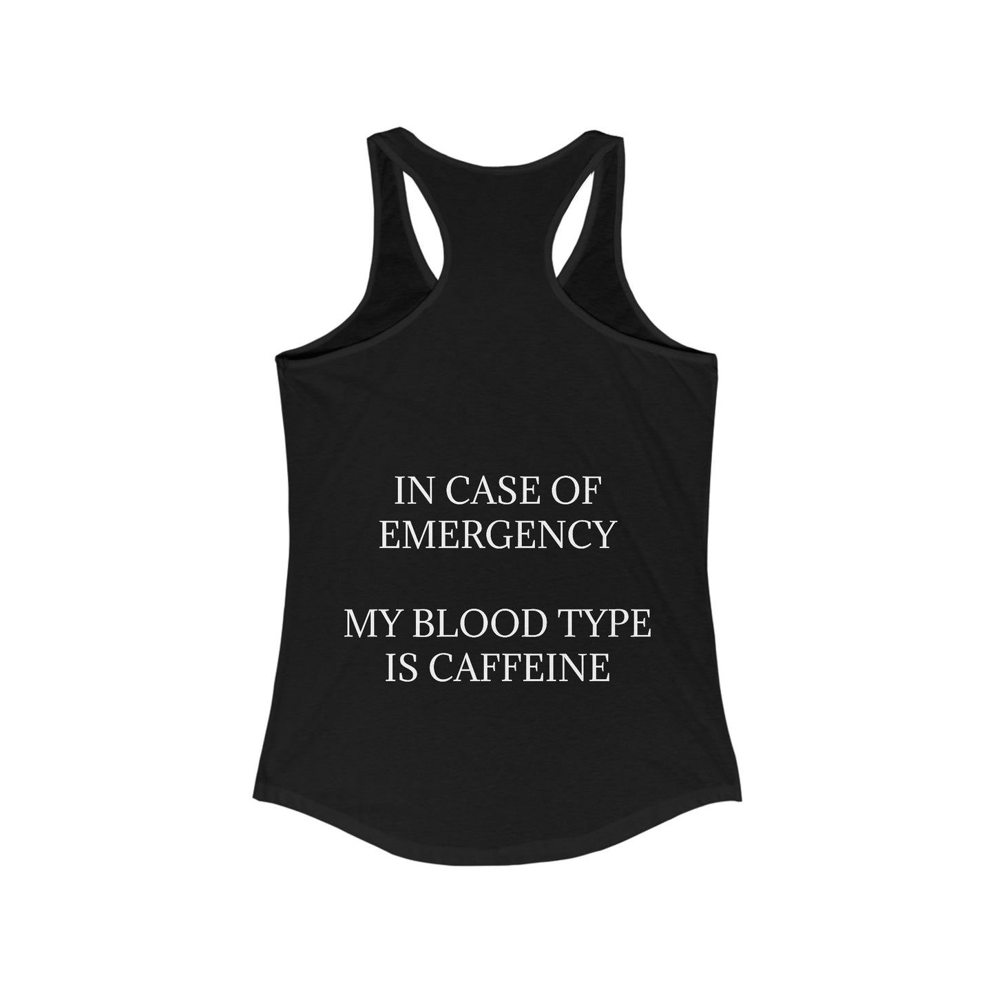 Blood Type Women's Racerback Tank