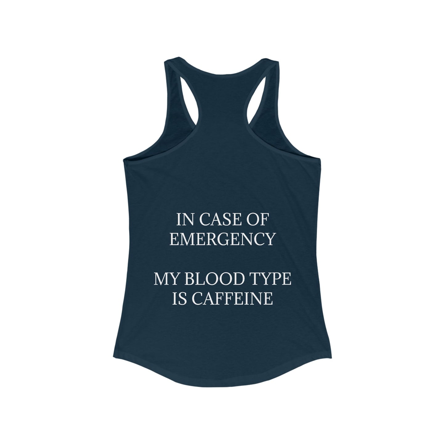 Blood Type Women's Racerback Tank