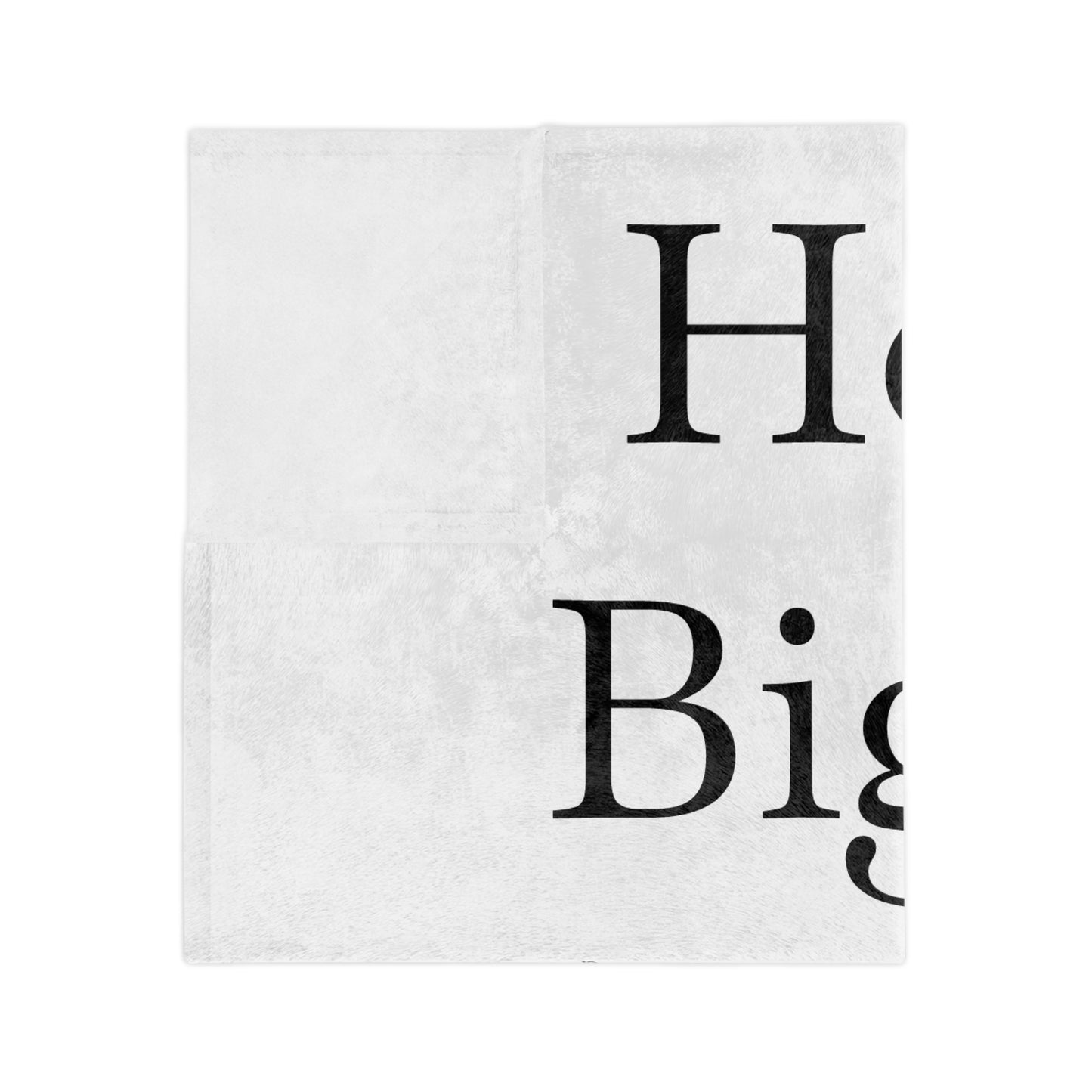 Hook Bigger Velveteen Microfiber Blanket