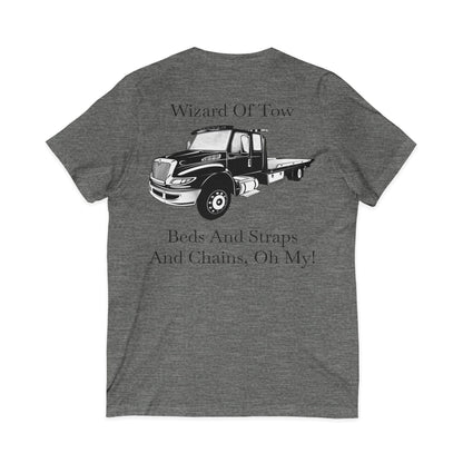 Wizard Of Tow Unisex Short Sleeve V-Neck Tee
