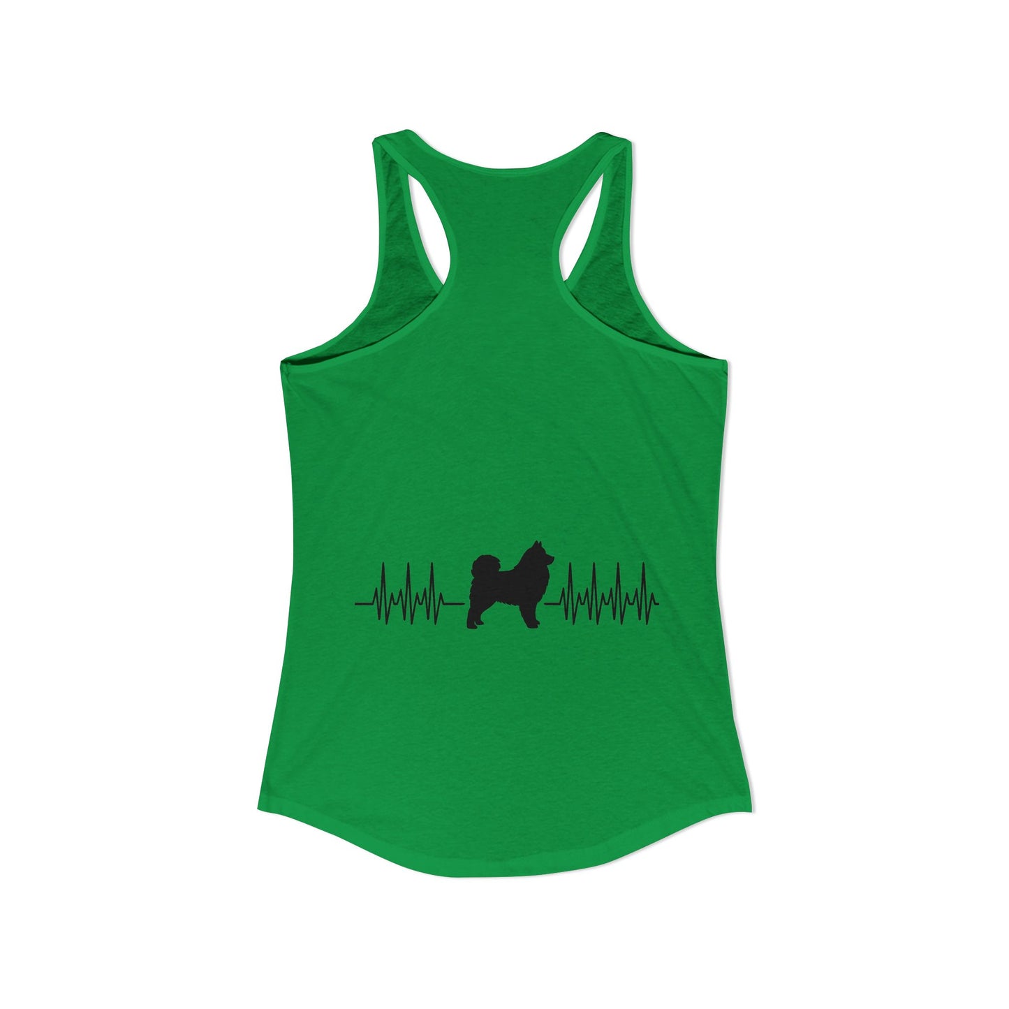 My Heart Beats For Samoyeds Women's Racerback Tank