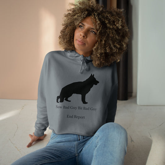 Bad Guy Women's Crop Hoodie
