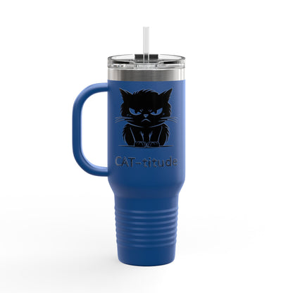 CAT-titude Insulated Travel Mug