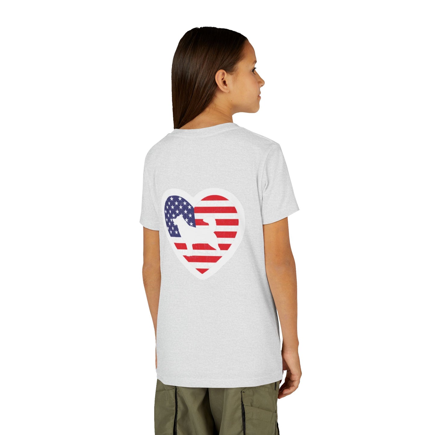 Malamute Flag Youth Unisex Short Sleeve Crewneck Tee