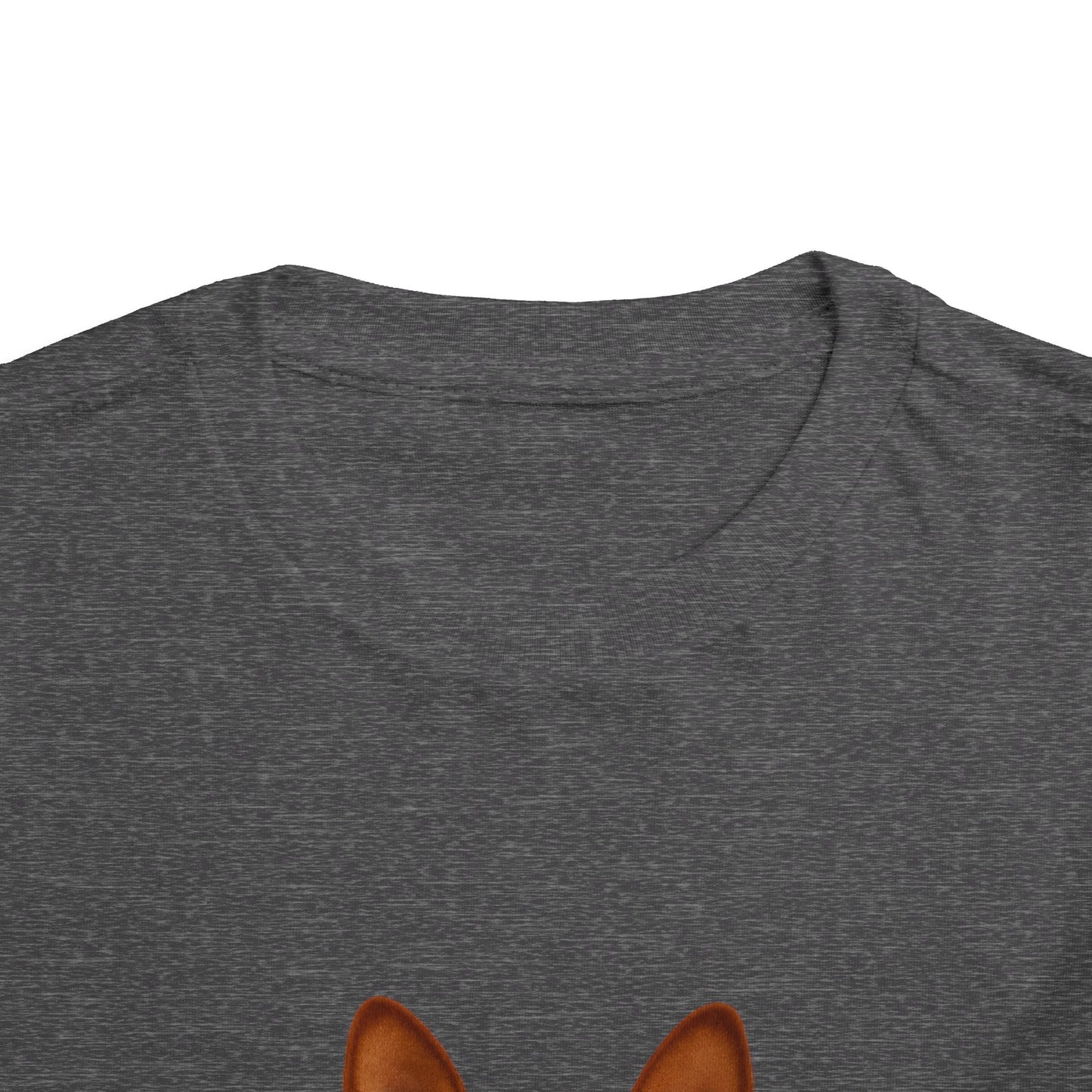 Basenji Head Toddler Unisex Short Sleeve Crewneck Tee