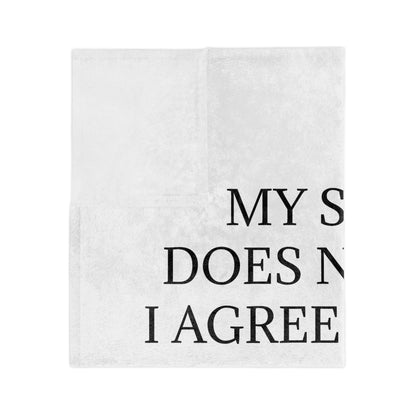 Speechless Velveteen Microfiber Blanket