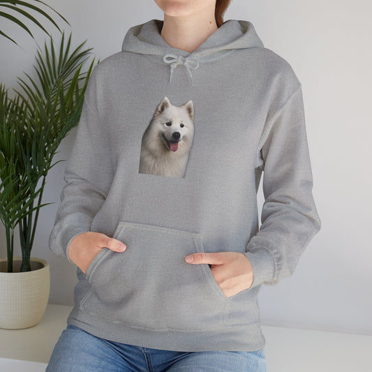 Samoyed Head Unisex Hoodie
