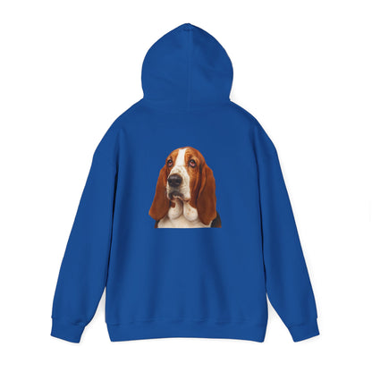 Basset Head Unisex Hoodie