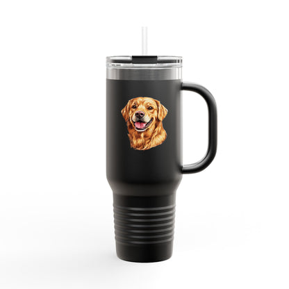 Golden Head Insulated Travel Mug