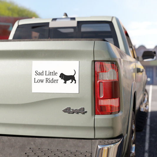 Sad Little Low Rider Indoor/Outdoor Magnet