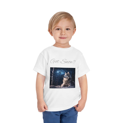 Got Snow? Toddler Unisex Short Sleeve Crewneck Tee