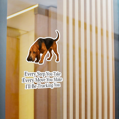 Tracking You Vinyl Decal