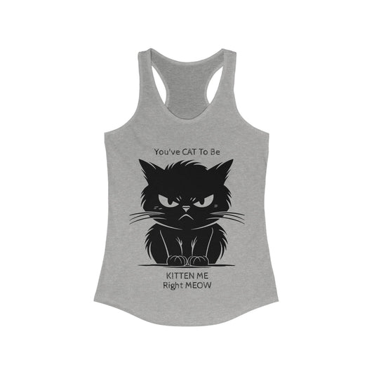 KITTEN Me Women's Racerback Tank
