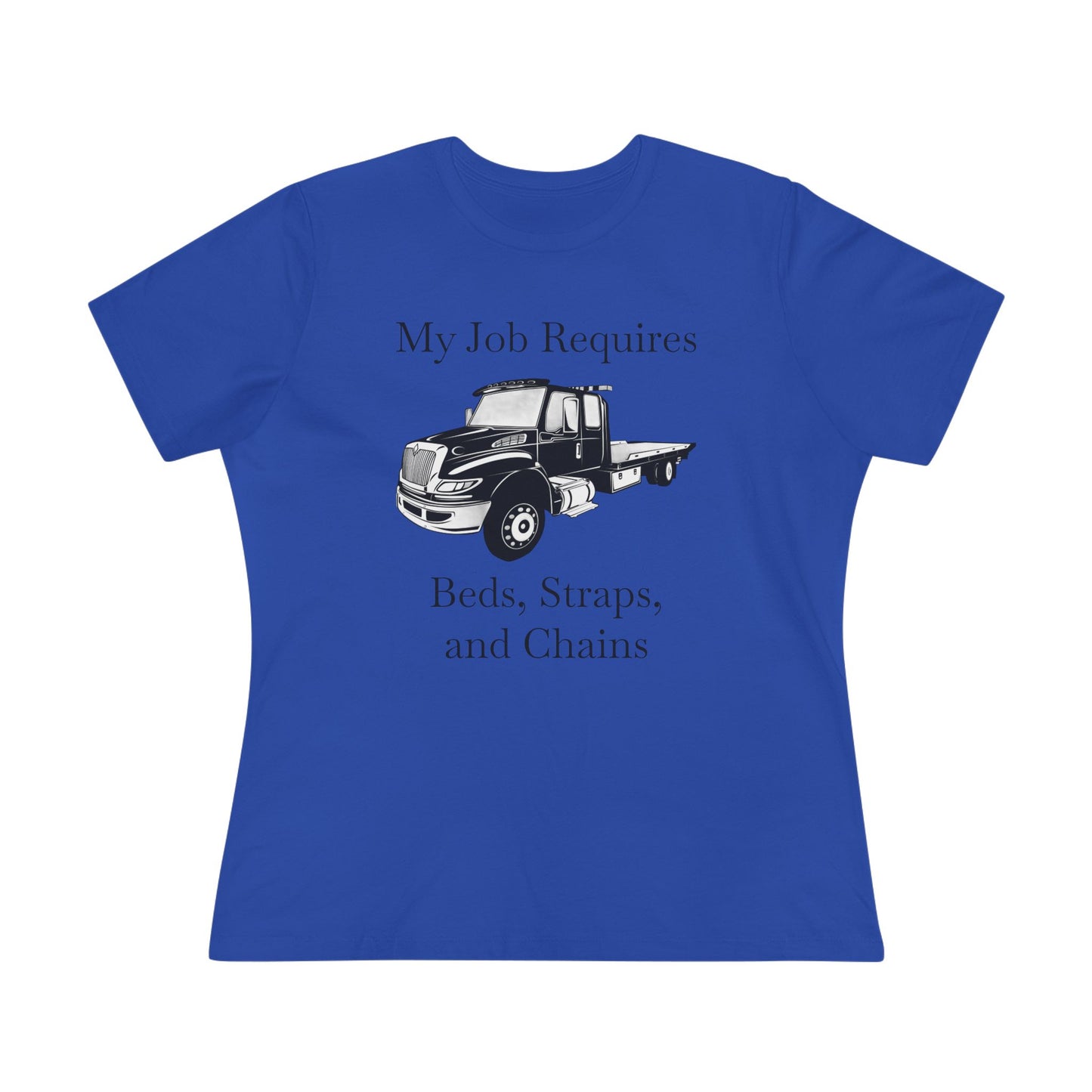 Beds, Straps, And Chains Women's Short Sleeve Crewneck Tee